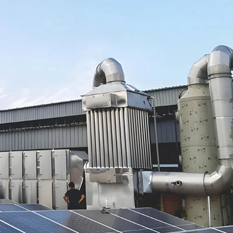Quel est le traitement des gaz résiduaires organiques d’une turbine thermique ?