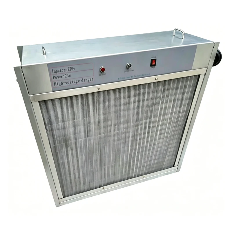 Unité de purification d'air électrostatique à haute efficacité